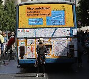 Vilniuje vyko atsisveikinimas su senaisiais autobusais
