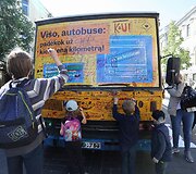 Vilniuje vyko atsisveikinimas su senaisiais autobusais