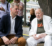 Remigijus &Scaron;ima&scaron;ius ir Vytautas Landsbergis