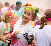 Spalvingasis &bdquo;The Color Run&ldquo; bėgimas