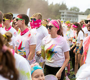 Spalvingasis &bdquo;The Color Run&ldquo; bėgimas