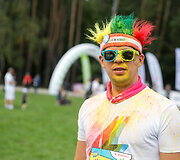 Spalvingasis &bdquo;The Color Run&ldquo; bėgimas
