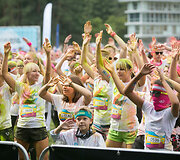 Spalvingasis &bdquo;The Color Run&ldquo; bėgimas