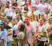 Spalvingasis &bdquo;The Color Run&ldquo; bėgimas