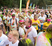Spalvingasis &bdquo;The Color Run&ldquo; bėgimas
