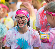 Spalvingasis &bdquo;The Color Run&ldquo; bėgimas