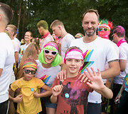 Spalvingasis &bdquo;The Color Run&ldquo; bėgimas
