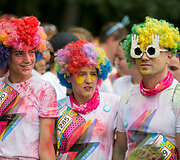 Spalvingasis &bdquo;The Color Run&ldquo; bėgimas