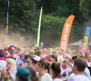 Spalvingasis &bdquo;The Color Run&ldquo; bėgimas
