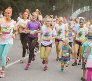 Spalvingasis &bdquo;The Color Run&ldquo; bėgimas