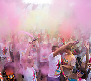 Spalvingasis &bdquo;The Color Run&ldquo; bėgimas