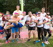 Spalvingasis &bdquo;The Color Run&ldquo; bėgimas