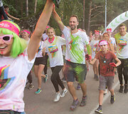 Spalvingasis &bdquo;The Color Run&ldquo; bėgimas