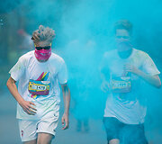 Spalvingasis &bdquo;The Color Run&ldquo; bėgimas