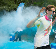 Spalvingasis &bdquo;The Color Run&ldquo; bėgimas