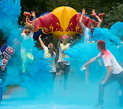 Spalvingasis &bdquo;The Color Run&ldquo; bėgimas