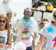 Spalvingasis &bdquo;The Color Run&ldquo; bėgimas