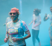 Spalvingasis &bdquo;The Color Run&ldquo; bėgimas