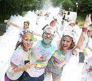 Spalvingasis &bdquo;The Color Run&ldquo; bėgimas