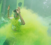 Spalvingasis &bdquo;The Color Run&ldquo; bėgimas