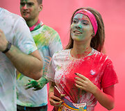Spalvingasis &bdquo;The Color Run&ldquo; bėgimas