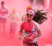 Spalvingasis &bdquo;The Color Run&ldquo; bėgimas