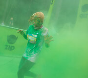 Spalvingasis &bdquo;The Color Run&ldquo; bėgimas