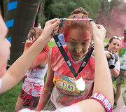 Spalvingasis &bdquo;The Color Run&ldquo; bėgimas
