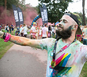 Spalvingasis &bdquo;The Color Run&ldquo; bėgimas