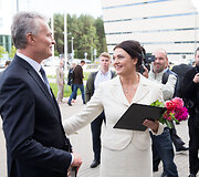 Gitanas Nausėda ir Diana Nausėdienė