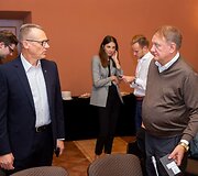 Romualdas Brazauskas ir Remigijus Mila&scaron;ius