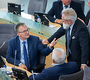 Julius Sabatauskas ir Algirdas Sysas
