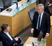 Ramūnas Karbauskis ir Viktoras Pranckietis