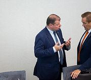 Saulius Skvernelis ir Eimutis Misiūnas