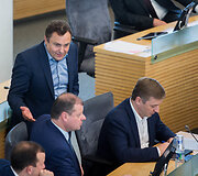 Petras Gražulis, Saulius Skvernelis, Ramūnas Karbauskis