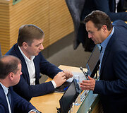Saulius Skvernelis, Ramūnas Karbauskis, Petras Gražulis