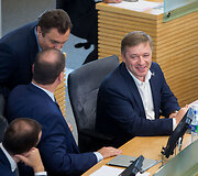 Petras Gražulis, Saulius Skvernelis, Ramūnas Karbauskis