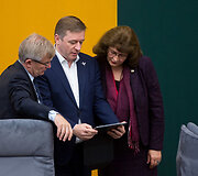 Viktoras Pranckietis, Ramūnas Karbauskis, Rima Ba&scaron;kienė