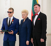 Edgaras Matakas ir Dalia Grybauskaitė