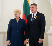 Dalia Grybauskaitė ir Deimantas Jusys