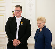 Andrius Skuja ir Dalia Grybauskaitė