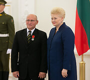 Aleksej Rein ir Dalia Grybauskaitė