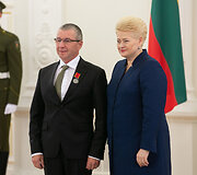 Sergejus Sorokinas ir Dalia Grybauskaitė