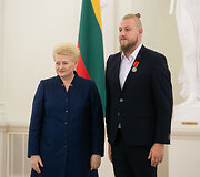 Dalia Grybauskaitė ir Paulius Stankevičius