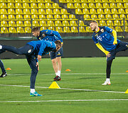 Rumunijos futbolo rinktinės treniruotė
