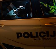 Naktinis kelių policijos reidas Vilniuje