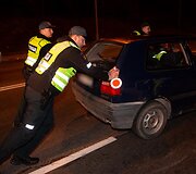Naktinis kelių policijos reidas Vilniuje