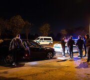 Naktinis kelių policijos reidas Vilniuje