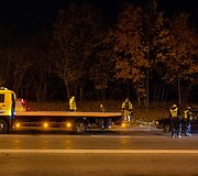 Naktinis kelių policijos reidas Vilniuje