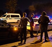 Naktinis kelių policijos reidas Vilniuje